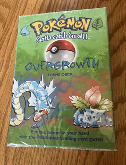 Pokemon Factory Sealed OVERGROWTH THEME DECK Base Set NEW SEALED 1999 WOTC - Image 1