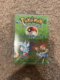 Wizards of the Coast 1999 Pokemon Overgrowth Theme Deck, Factory Sealed - Image 1