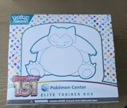 151 Pokemon Center Exclusive Elite Trainer Box ETB Scarlet & Violet - New sealed - Image 1