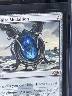 MTG Sapphire Medallion Modern Horizons 3 RARE 0296 NM/Mint - Image 3