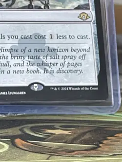MTG Sapphire Medallion Modern Horizons 3 RARE 0296 NM/Mint - Image 4