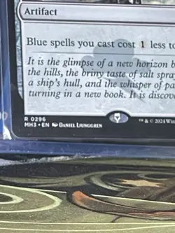 MTG Sapphire Medallion Modern Horizons 3 RARE 0296 NM/Mint - Image 5