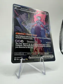 Pokemon TCG Team Rockets Mewtwo EX Special Illustration Destined Rivals Holo NM - Image 2
