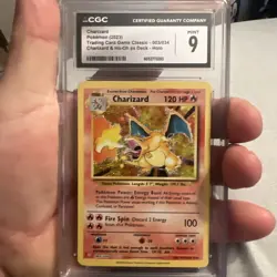 Cgc 9 MINT Charizard Trading Card Game Classic CLC 2023 Holo Pokemon 003/034 - Image 1
