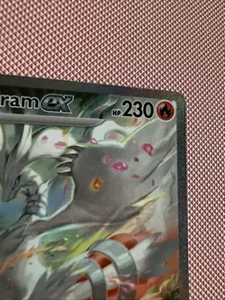 Reshiram EX 166/086 SIR White Flare Mint/Near Mint Pack Fresh Pokemon TCG Card - Image 4