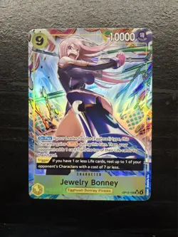 Jewelry Bonney Alt Art OP13-108 Carrying On His Will One Piece TCG! NM - Image 1