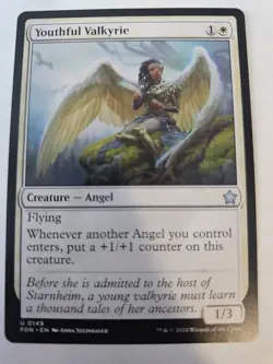 MTG - Youthful Valkyrie Foundations - Image 1