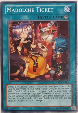 Madolche Ticket - Common - ABYR-EN061 YuGiOh TCG Card - Image 1