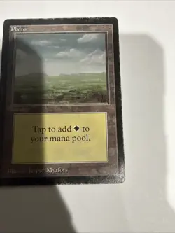 Magic The Gathering Beta Single Card Basic Land Plains (A) [Heavily Played] - Image 5