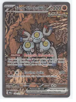2025 Pokemon S&V Prismatic Evolutions Sandy Shocks ex Secret Rare #159/131 - Image 1