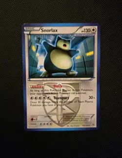 POKEMON Snorlax 101/135 B&W Plasma Storm - NM - Image 1