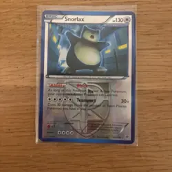Pokemon TCG Snorlax Black & White Plasma Storm 101/135 Reverse Holo Rare LP/MP - Image 1