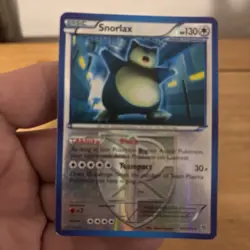 Pokemon TCG Snorlax Black & White Plasma Storm 101/135 Reverse Holo Rare LP/MP - Image 5