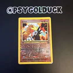 Entei Black Star Movie Promo 34 English Heavy Play Pokemon TCG - Image 1