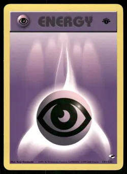 Pokemon Cards Psychic Energy 131/132 1ST EDITION Gym Heroes WOTC NM - Image 1