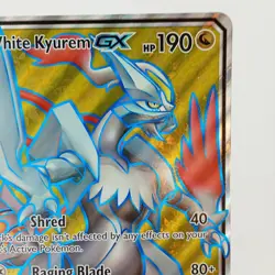 Pokemon TCG White Kyurem GX SM141 Black Star Promo Sun & Moon JUMBO Card NM - Image 4