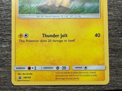 POKEMON HOLO PIKACHU SM183 BLACK STAR PROMO SUN & MOON 2019 LP-NM - Image 3