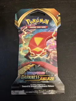Pokemon TCG Sword & Shield Darkness Ablaze Booster Pack 820650807138 - Image 1