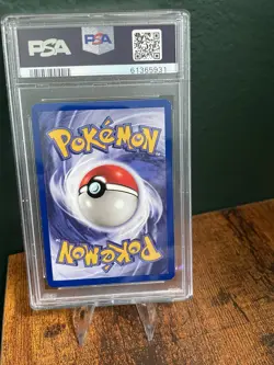 Pokemon TCG Dark Charmeleon Card 32/82 1st Edition PSA 8 - Image 2