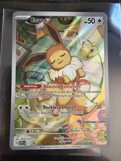 Eevee - 173 (Pokemon Center Exclusive) 173 Sv: Scarlet & Violet Promo Cards Holo - Image 1