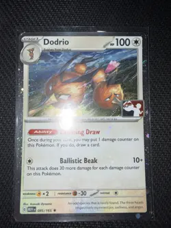Dodrio 85/165 Play! Pokemon Prize Pack Series 5 Cosmos Holo Stamped NM - Image 1