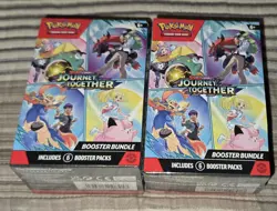 (LOT OF 2) Pokemon TCG: Journey Together Booster Bundles New Sealed Ships ASAP - Image 1