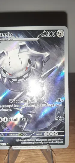 Steelix 150/132 Illustration Rare Mega Evolutions Pokemon Tcg - Image 5