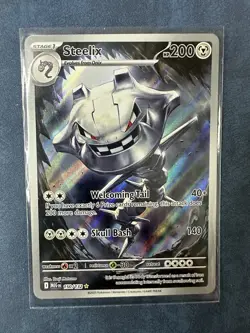 Pokemon Steelix 150/132 Illustration Rare Pokemon | Mega Evolutions - Image 1
