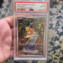 Pokemon Magikarp 203/193 Sv02: Paldea Evolved Illustration Rare Holo 2023 PSA 10 - Image 1