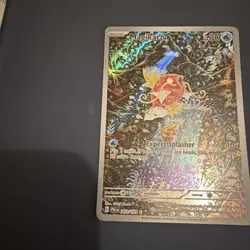 Pokemon Magikarp 203/193 Sv02: Paldea Evolved Illustration Rare Full Art Holo - Image 3