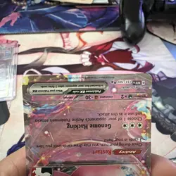 Mew EX 151/165 Holo Stamped Prize Pack Series Pokemon TCG Card - Image 3