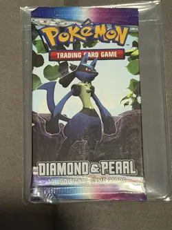 Pokemon Diamond and Pearl Booster Pack Factory Sealed - Image 2