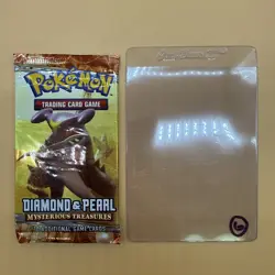 Pokemon - Diamond and Pearl Mysterious Treasures - 10 Card Booster Pack - Sealed - Image 1