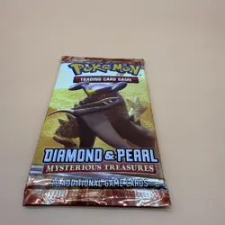 Pokemon - Diamond and Pearl Mysterious Treasures - 10 Card Booster Pack - Sealed - Image 3