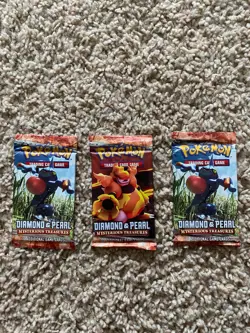 1x Pokemon Diamond and Pearl Mysterious Treasures Booster Pack - Sealed - Image 1