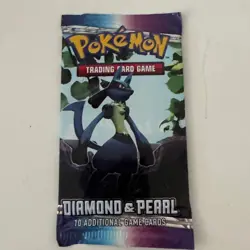 Pokemon Trading Card Game Diamond and Pearl Lucario Booster Pack New Sealed - Image 4
