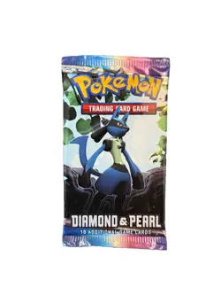 Pokemon 2007 Diamond and Pearl Base Set Booster Pack Sealed, Lucario Art - Image 1