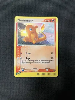Dragon Charmander Holo Swirl 98/97 Secret Rare Near Mint Condition - Image 1