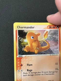 Dragon Charmander Holo Swirl 98/97 Secret Rare Near Mint Condition - Image 3