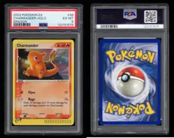 Charmander Pokemon TCG 98/97 EX Dragon PSA 6 - Image 1