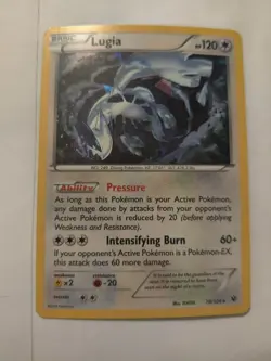 Pokemon TCG Lugia Fates Collide 78/124 Exclusive Cracked Ice Holo - Image 1