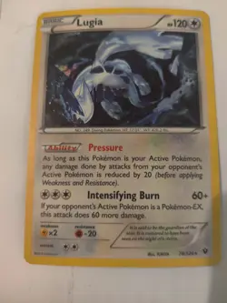 Pokemon TCG Lugia Fates Collide 78/124 Exclusive Cracked Ice Holo - Image 5