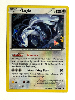 Pokemon TCG Lugia 078/124 Cracked ICe Holo Rare XY: Fates Collide - Image 1