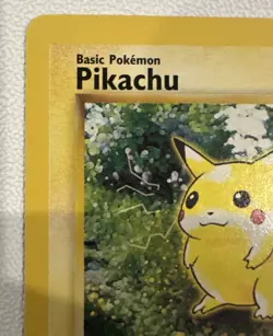 PIKACHU POKEMON CARD 1ST EDITION 60/64 JUNGLE NON HOLO NEVER PLAYED NM - Image 5