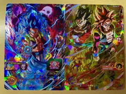 Super Dragon Ball Heroes UM12-SEC & UM8-SEC2 SEC Secret Rare 2 Card Set JP - Image 1