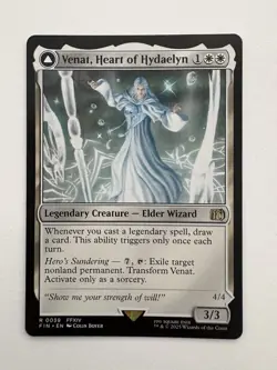 Venat Heart of Hydaelyn / Mothercrystal MTG Magic Gathering Card Near Mint FIN - Image 1