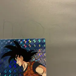 Dragon Ball Z 1996 Funimation TCG CCG Holo Card Rare #07 Goku Raditz LP Vintage - Image 3