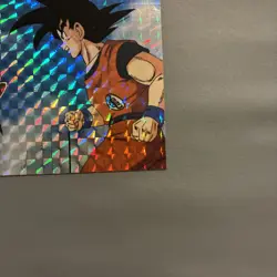 Dragon Ball Z 1996 Funimation TCG CCG Holo Card Rare #07 Goku Raditz LP Vintage - Image 4