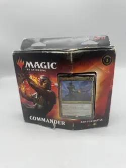 MTG Magic The Gathering Commander Legends Commander Deck: Arm for Battle. New! - Image 1