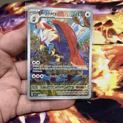 Braviary - 214/191 - Illustration Rare - Surging Sparks Pokemon TCG Card NM (1) - Image 1